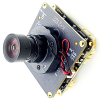 Module de caméra IPC réseau HD IMX415 4K avec microphones et prise en charge SD Objectif HD 4mm de compression H.265 fabriqué en Chine