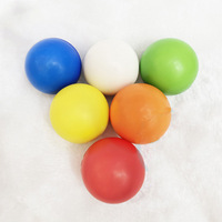 Ballon anti-stress en mousse PU personnalisé avec logo, forme de ballon de football rond et souple pour jouer et soulager le stress