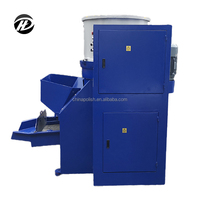 Machine de polissage à vortex haute vitesse Hengda 230L avec moteur pour accessoires de quincaillerie, finition de surface miroir (acier)