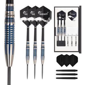 Juego de Dardos de Élite Francesa de Alto Rendimiento, Equilibrado y Preciso, Dardos de Punta Blanda Estable, Diana de Dardos de Píxeles Firmes para Torneos de Bar - Product Image 1