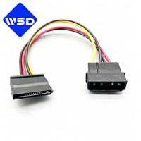 Kit Kabel PSU Modular OEM ATX 24-Pin PCIe SATA Molex Ekstensi Daya dengan Selubung Kabel Terjalin untuk PC Kustom, Rig Mining, dan Workstation