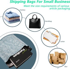 Sobres de Correo Resistentes al Agua y a Desgarros, Bolsas de Embalaje Autosellables para Pequeñas Empresas - Product Image 3