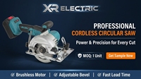 Scie circulaire sans fil 21V sans balais 125mm |   Machine à couper le bois de 5 pouces alimentée par batterie |   Scie électrique rechargeable portable