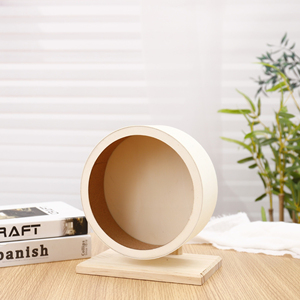 Juguete Masticable Giratorio Silencioso y Ecológico de Madera, Adecuado para Deportes Interactivos de Hámsters, Puede Ayudarles a Hacer <span class=keywords><strong>Ejercicio</strong></span> - Product Image 5