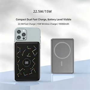 <span class=keywords><strong>Batterie</strong></span> semi-solide, Power Bank compacte 10000mAh avec câble Type-C, <span class=keywords><strong>batterie</strong></span> <span class=keywords><strong>externe</strong></span> à charge rapide 22.5W pour la série <span class=keywords><strong>iPhone</strong></span> - Product Image 1