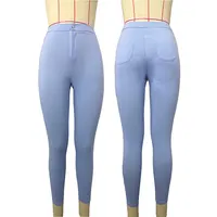 Джинсовые брюки на заказ синие Черные Серые джинсы с высокой талией брюки женские повседневные эластичные узкие джинсы-карандаш