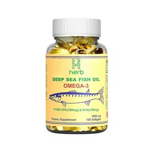 Suplemento de Aceite de Pescado Omega 3 de Marca Privada ODM/OEM, Apoya la Salud del Corazón para Adultos, Cápsulas de Gelatina Blanda de Aceite de Pescado Omega 3 - Product Image 1