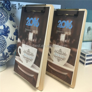 Dos de <span class=keywords><strong>chevalet</strong></span> de presse-papiers rustique, planches à pinces en <span class=keywords><strong>bois</strong></span> avec support, support de menu de support de panneau de table pour magasin de détail, dépliant, restaurant - Product Image 4