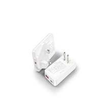 HNT Ultrathin 65W PD USB C Wall Charger Dual Port Fast Charging Adapter untuk Laptop Ponsel iPhone 17 16 Type C USB a Travel Kit