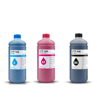 Premium Waterbasis Dtf Inkt 1000Ml Digitale Warmteoverdracht Inkt Pigmenten Voor Dtf Film Afdrukken