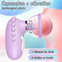 3 in 1 weiblicher Mastur bator Vaginal Clitoris Massage gerät Vibrator G-Punkt Klitoris stimulator Brust nippel Saugen Vibrator für Frauen