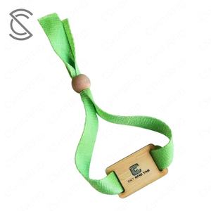 Pulsera de Madera RFID de Buena Calidad, Pulsera de Tela con Frecuencia de 13.56MHz, Entrada para Eventos, Chip NFC Personalizado, Tarjeta de Pago, Membresía, Hotel - Product Image 3