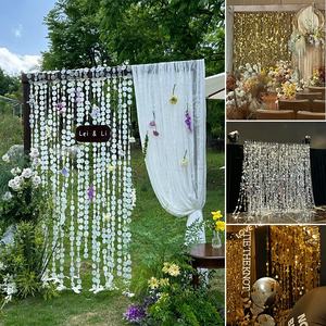 <span class=keywords><strong>JONAS</strong></span> - Decoración de Pared para Fiestas con Lentejuelas Plateadas, Adornos Colgantes, Decoración de Tiendas en Línea, Metal de Alta Calidad - Product Image 6