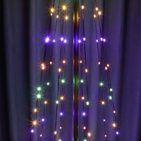Guirlandes lumineuses LED intelligentes pour sapin de Noël 220V, étanches, en forme de tour conique, multicolores, décoration de Noël extérieure, IP65