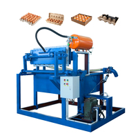 Ligne de production de machines automatiques pour barquettes à œufs en papier moulé pour les fermes avicoles