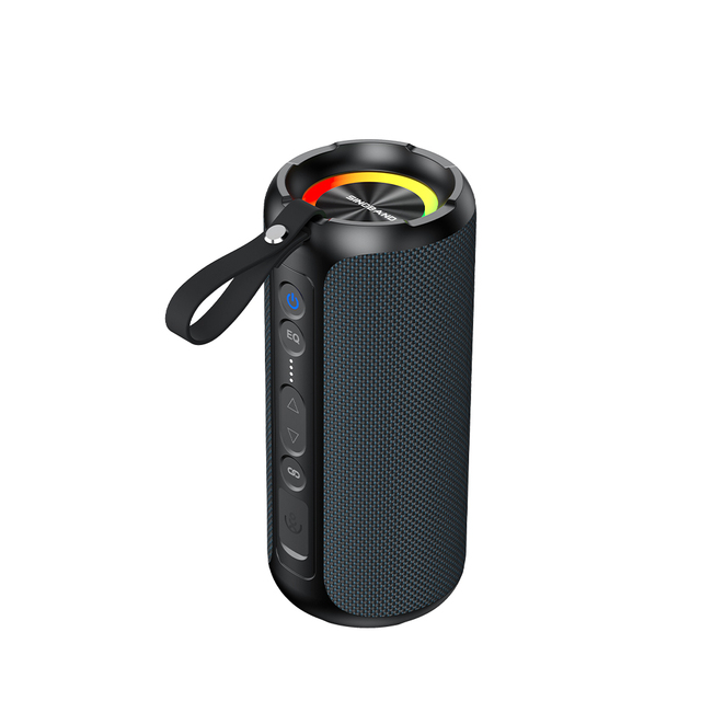 XDOBO Portable Wireless Speaker, Round Speaker Support TWS Surround Stereo Sound Playing for Party Outdoor Camping Home Theater