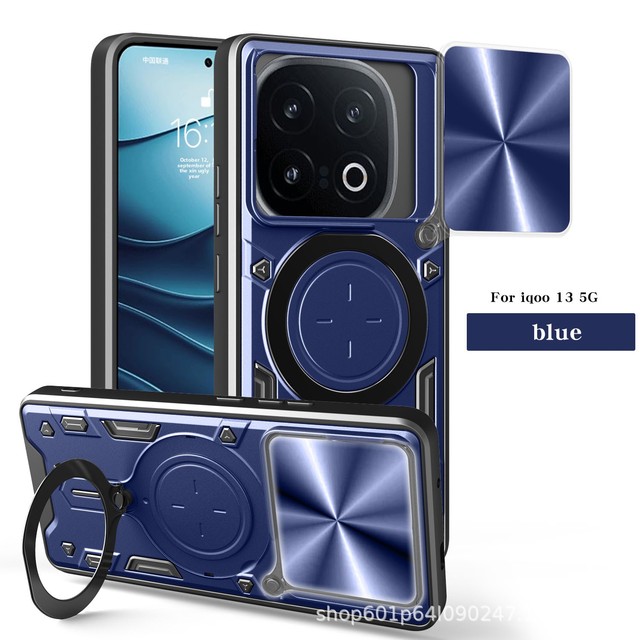 IQoo 13 Series Home Magnetic TPU Phone Case with Anti-Fall Lens Protection and Grip Wholesale From Manufacturer