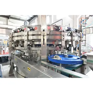 Automatic Carbonated Beverage Can Filling Production Line Energy Drink Filling Machine