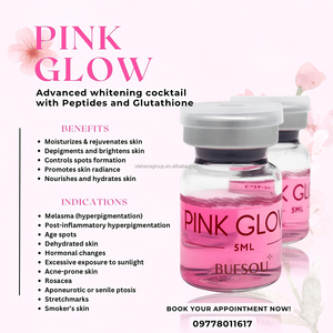 Suero Facial PDRN Pink Serum con Péptidos <span class=keywords><strong>de</strong></span> Colágeno Avanzados, Hidratante, <span class=keywords><strong>Iluminador</strong></span>, Antienvejecimiento y Reparador - Product Image 2