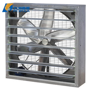 Điện Treo Tường Đúc Sắt Lưỡi Bóng Mang Xả Louvered OEM ODM Quạt Thông Gió Cho Chăn Nuôi Trang Trại Nhà Bếp - Product Image 3