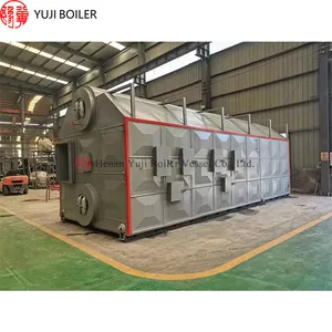 YUJI SZS Series Double Drums Big Capacity Gas And Oil Burned Steam Boiler