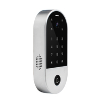 Interphone vidéo intelligent Tuya WiFi duplex 2022 le plus récent avec clavier tactile, contrôle d'accès RFID et ouverture à distance par téléphone mobile