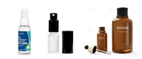 Machine de remplissage et de capsulage rotative servo pour liquides (huiles essentielles, crèmes, parfums, vaporisateurs) avec couvercle, pour flacons et tubes.
