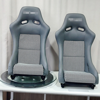 Simulateur de course en fibre de carbone OEM Pièces de siège-siège Circuit de traînée inclinable Drift Dual Rails