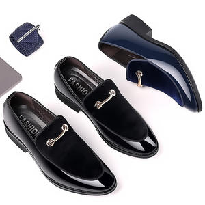 Chaussures plates en cuir décontractées à carreaux coréens 2026, chaussures habillées <span class=keywords><strong>de</strong></span> mariage, chaussures élégantes et décontractées, chaussures en PU - Product Image 6