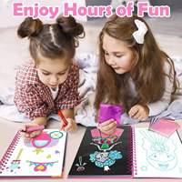 Kit de bricolage de princesse et de licorne amusant pour les enfants, idée créative, cadeau d'anniversaire et de Noël pour les enfants.