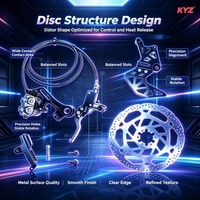Kit de frein à disque arrière à double étrier en aluminium CNC 240 mm pour Surron Light Bee X, Talaria MX4, Ultra Bee, KYZ – Amélioration tout-terrain robuste