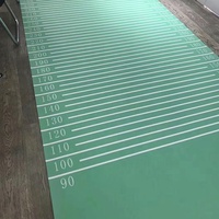 Revêtement de sol en vinyle PVC moderne pour centre de fitness aérobie, rouleau souple antidérapant et écologique pour salle de sport et hôtel, usage intérieur, Hebei