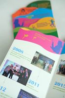 Impression personnalisée de brochures pliantes, livrets d'instructions, impression en gros de brochures, livres en papier d'art personnalisés, impression de dépliants