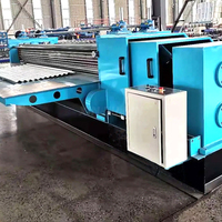 Máquina de fabricación de láminas de techo de acero tipo barril de venta directa Máquina de fabricación de láminas de techo de hierro de barril corrugado