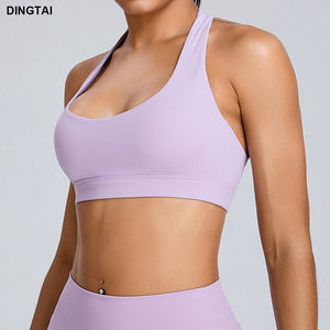 Blauer Heißer Sexy Sport-BH Modischer Fitness-Sport-BH Süßer Mädchen-Yoga-Sport-BH - Product Image 3