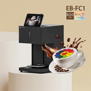 เครื่องพิมพ์กาแฟ 3 มิติ EVEBOT EB-FC1 จัดส่งฟรี ใช้หมึกกินได้ สำหรับพิมพ์ลายบนกาแฟ คาปูชิโน ลาเต้ สีสันสดใส เหมาะสำหรับบาริสต้า โรงแรม เครื่องพิมพ์อาหารแบบอิงค์เจ็ท - Product Image 1