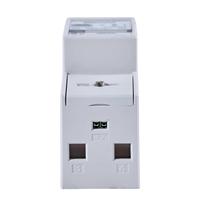 Compteur d'énergie monophasé 2 pôles RS485 sur rail DIN IEC avec affichage numérique et mécanique pour maison locative (OEM/ODM)