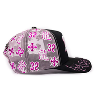 Nouvelle Casquette Trucker 5 Panneaux Unisexe 2026 Tendance avec Broderie Contrastante Haut de Gamme Personnalisée ABZ Streetwear et Logo Brodé en Maille