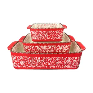 Baking Dish With Handles Baking Dish With Double Kitchen Baking Dish Set Non Stick Bread Pan