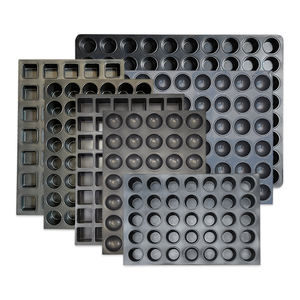 Teglie in acciaio alluminato di qualità commerciale <span class=keywords><strong>Muffin</strong></span> antiaderente <span class=keywords><strong>stampo</strong></span> per Cupcake piastra da forno teglie da forno teglie - Product Image 1
