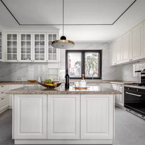 Muebles de cocina completos de diseño <span class=keywords><strong>simple</strong></span> para el hogar, muebles de cocina completos, armario decorativo de alto brillo - Product Image 2