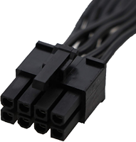 Nuevo Cable de Alimentación OEM Personalizado de 70 cm, de 8 Pines Macho a 8 Pines Macho para Placa Base, EPS-12V, Solo para Fuente de Alimentación Modular Corsair