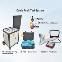 KD216S 0-35kV Sistema portátil de localización de fallas Localizador de fallas de cable TDR Cable de alto voltaje subterráneo Juego de localizador de fallas