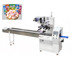 Candy / Chocolate Packaging Machine Automatic Fresh Fruit Packing Machine Sandwich Flow Packing Machine - Product Image 4