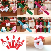 Weihnachts armband Dekoration Handgelenk Dekor Patting Kreis Weihnachten Kinder Dekoration Geschenk Neujahr Kinder Party Spielzeug Geschenke