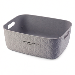 Cesta de plástico reciclado (38x29x14,5cm) SOFTEX Dove Grey K258715 - Product Image 2