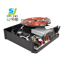 Cuisinière à induction personnalisée OEM - PCB 220V 2000W en FR-4/aluminium/céramique, épaisseur de cuivre 0,25-6 oz, commande tactile intelligente pour