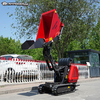 Rhinoceros XN800 800KG 900kg Mini-Dumper Landwirtschaftliche Ladekapazität Kipper/Raupendumper