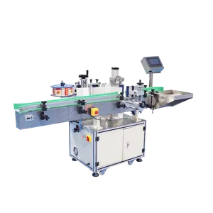 Filling Capping nd Labeling Machine Wine Jar Labeling Machine Automatic Round Bottle Labeling Machine