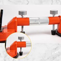 Ventouse en alliage d'aluminium de 150 mm pour carrelage, ventouses à vide robustes pour le bricolage et le levage de verre domestique, support personnalisé ODM